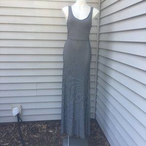 Rolla Coster Long Sleeveless Striped Maxi Dress Size Large